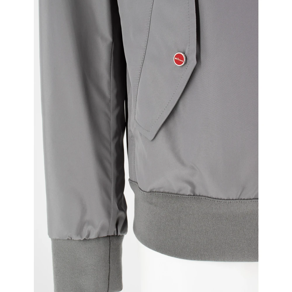 Kiton Klassieke Lichtgewicht Ritsjas Gray Heren