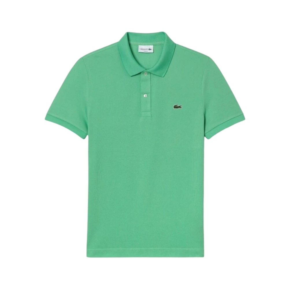 Lacoste Tidlös Klassisk Polo Shirt för Män Green, Herr