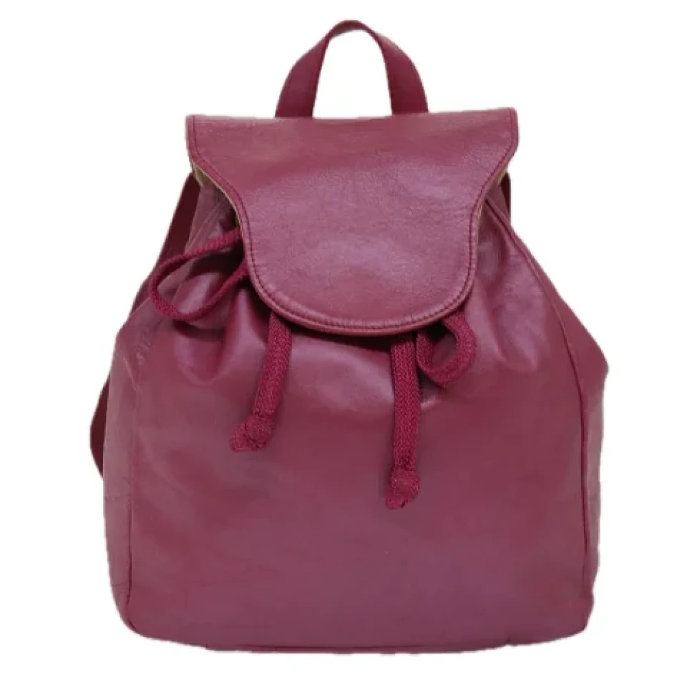 Bally Pre-owned Leather backpacks Pink Dames