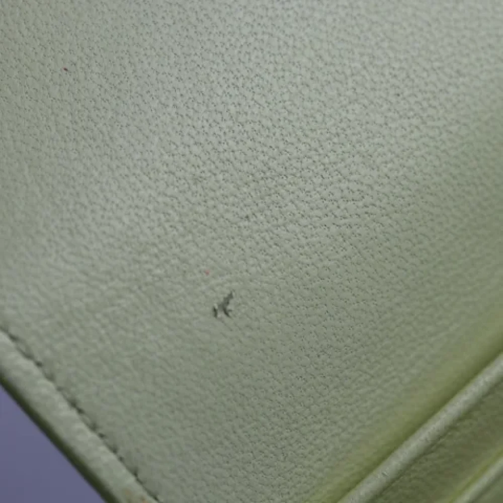 Balenciaga Vintage Pre-owned Leather wallets Yellow Dames