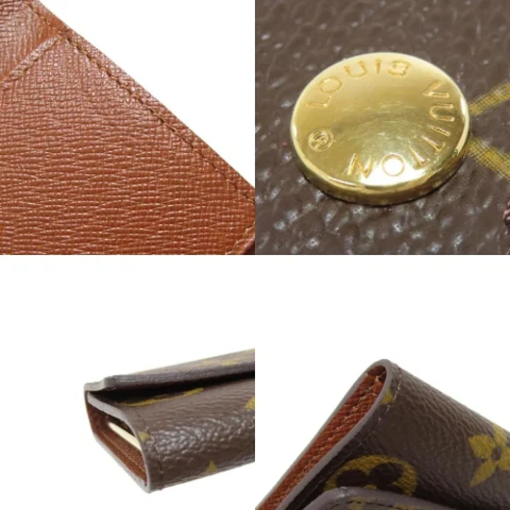Louis Vuitton Vintage Pre-owned Canvas key-holders Brown Dames