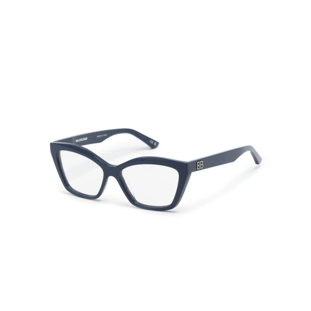 Balenciaga Blauw Optisch Frame Stijlvol en veelzijdig Blue Dames