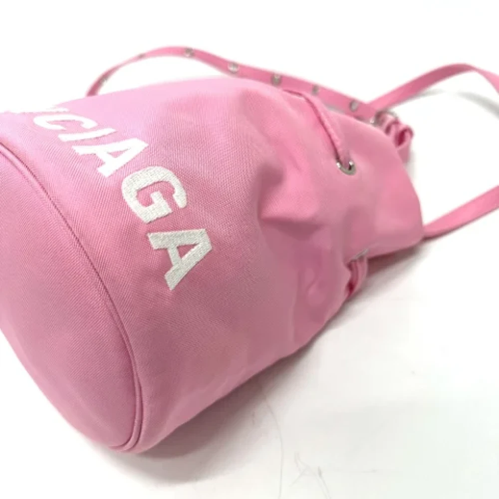 Balenciaga Vintage Pre-owned Fabric balenciaga-bags Pink Dames