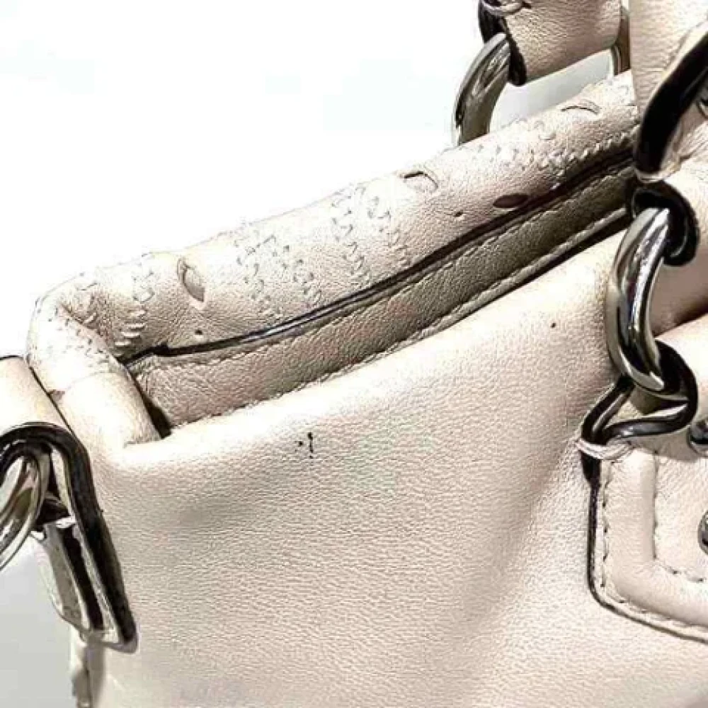 Coach Pre-owned Leather handbags Pink Dames