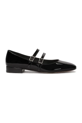 Lackerade platta pumps av Mary Jane