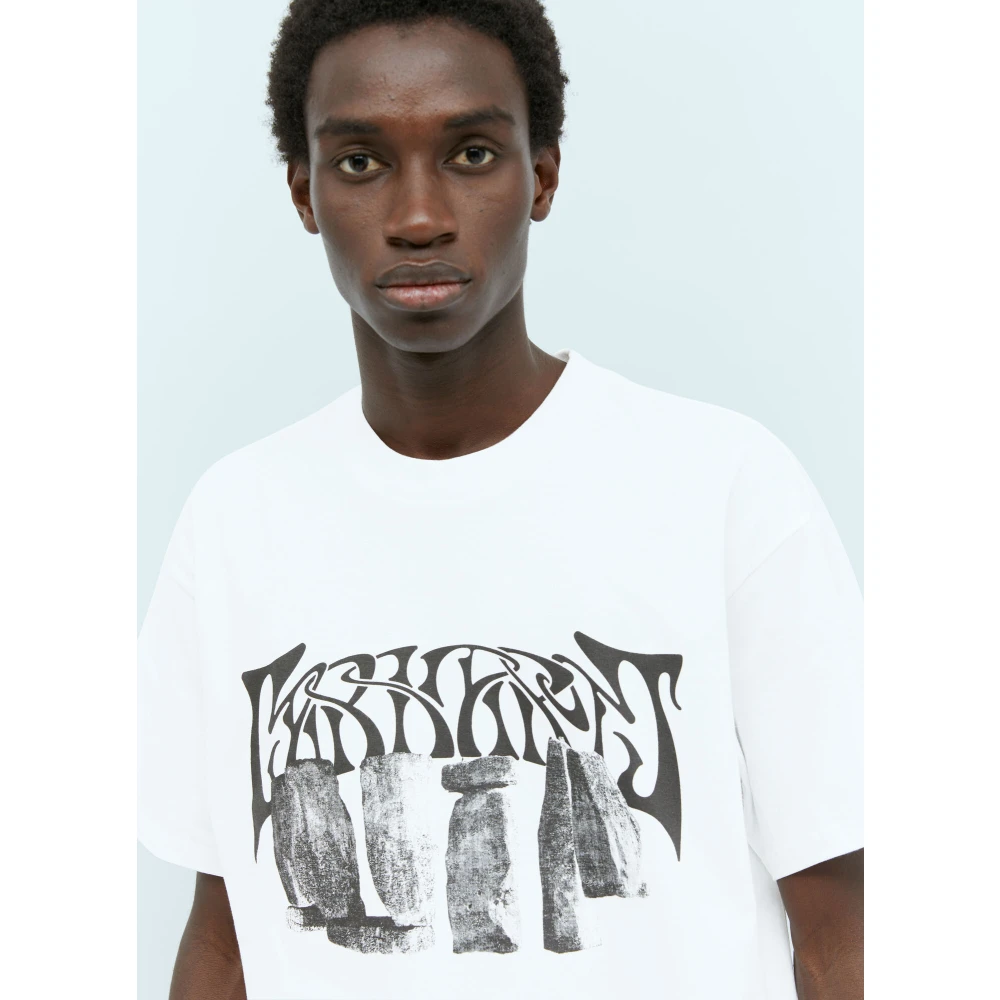 Carhartt WIP Grafische Print Katoenen Jersey T-shirt White Heren
