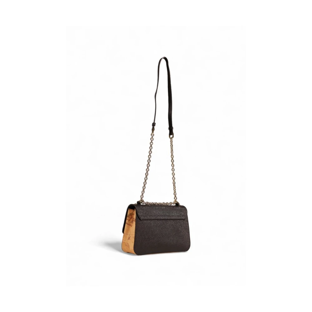 Alviero Martini 1a Classe Zwarte Polyethyleen Handtas Herfst Winter Collectie Black Dames