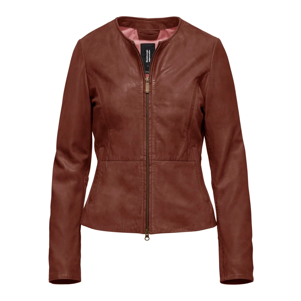 Jackets > Leather Jackets - - BomBoogie - Modalova