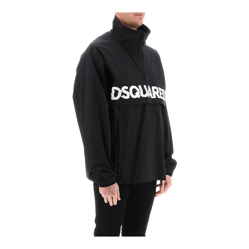 Dsquared2 Long Sleeve Tops Black Heren