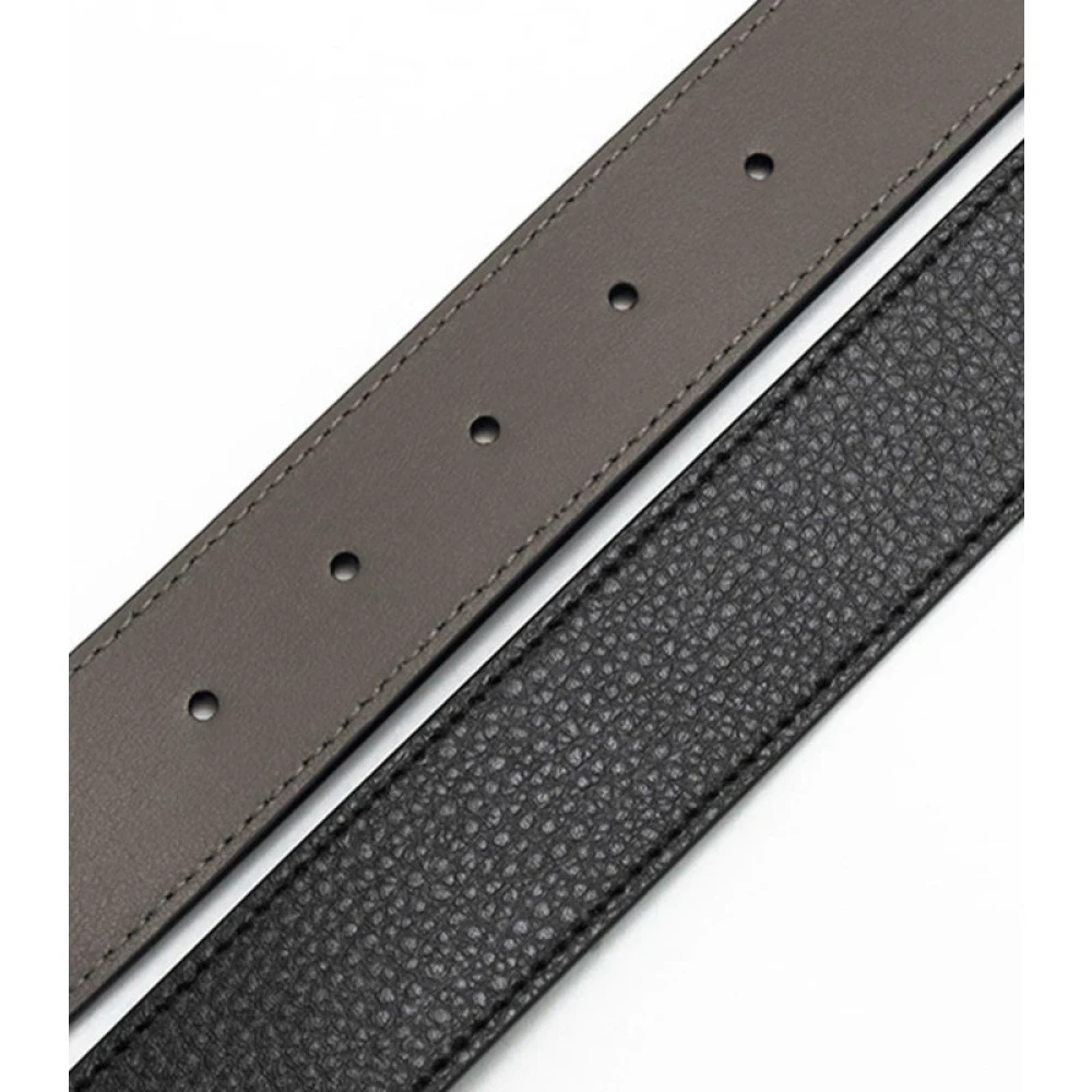 Armani Omkeerbare riem voor mannen Black Heren