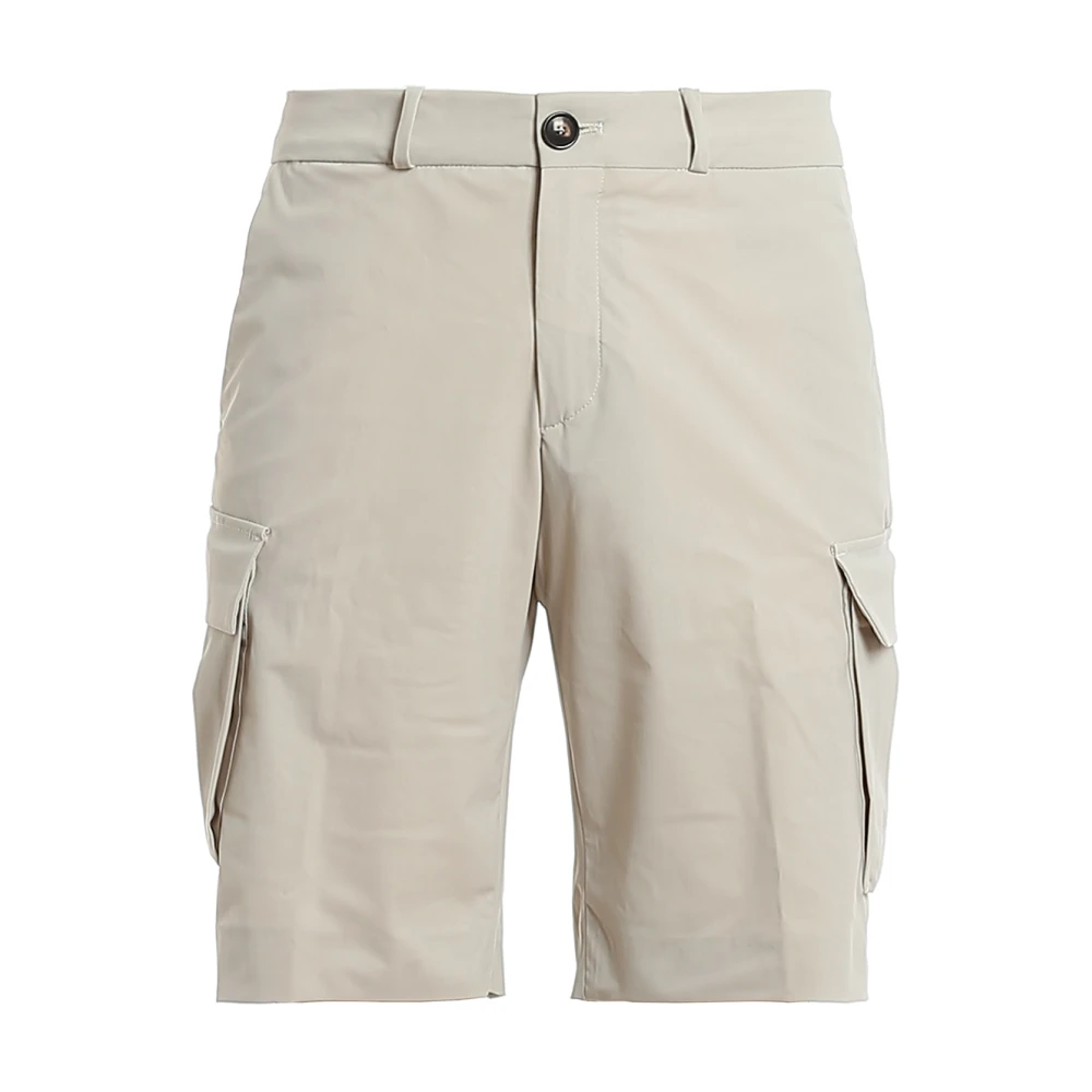 RRD Stretch Cargo Bermuda Shorts Gray Heren