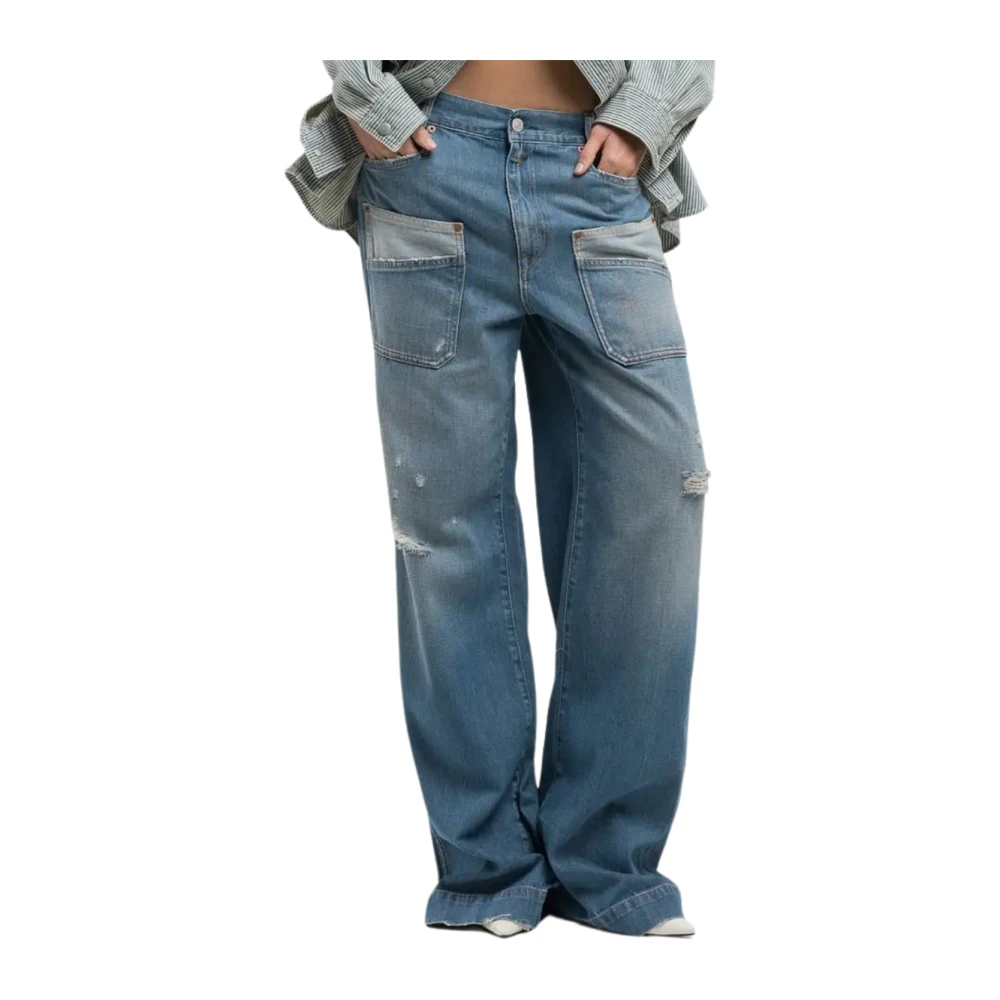Jeans > Wide Jeans - - Replay - Modalova