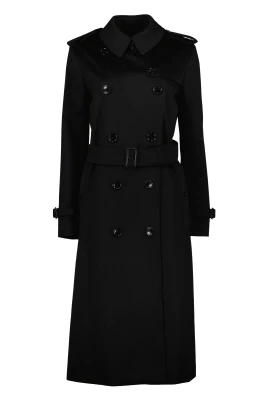 Elegant Lång Trenchcoat