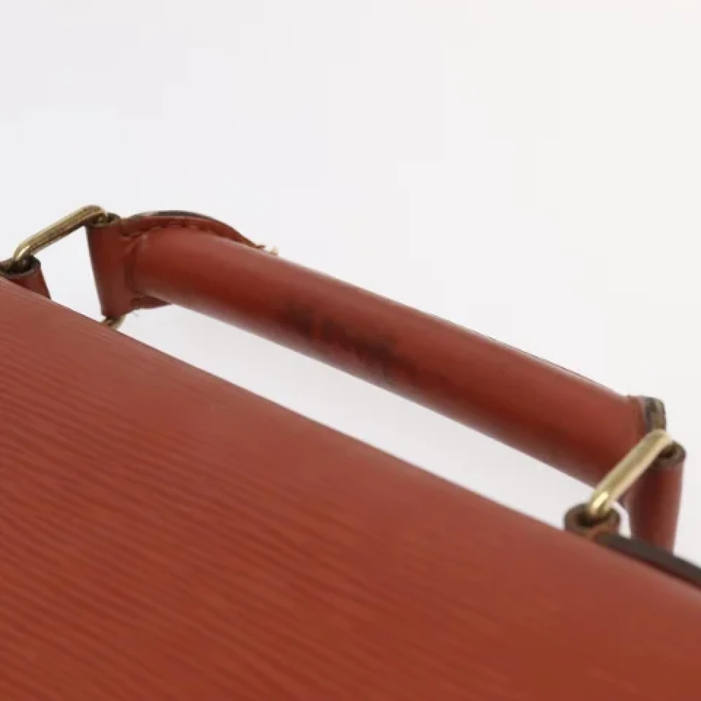 Louis Vuitton Vintage Pre-owned Leather louis-vuitton-bags Brown Dames