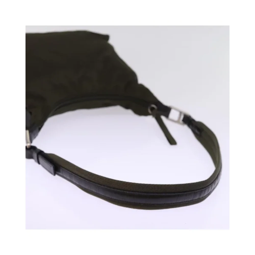Prada Vintage Pre-owned Nylon prada-bags Brown Dames