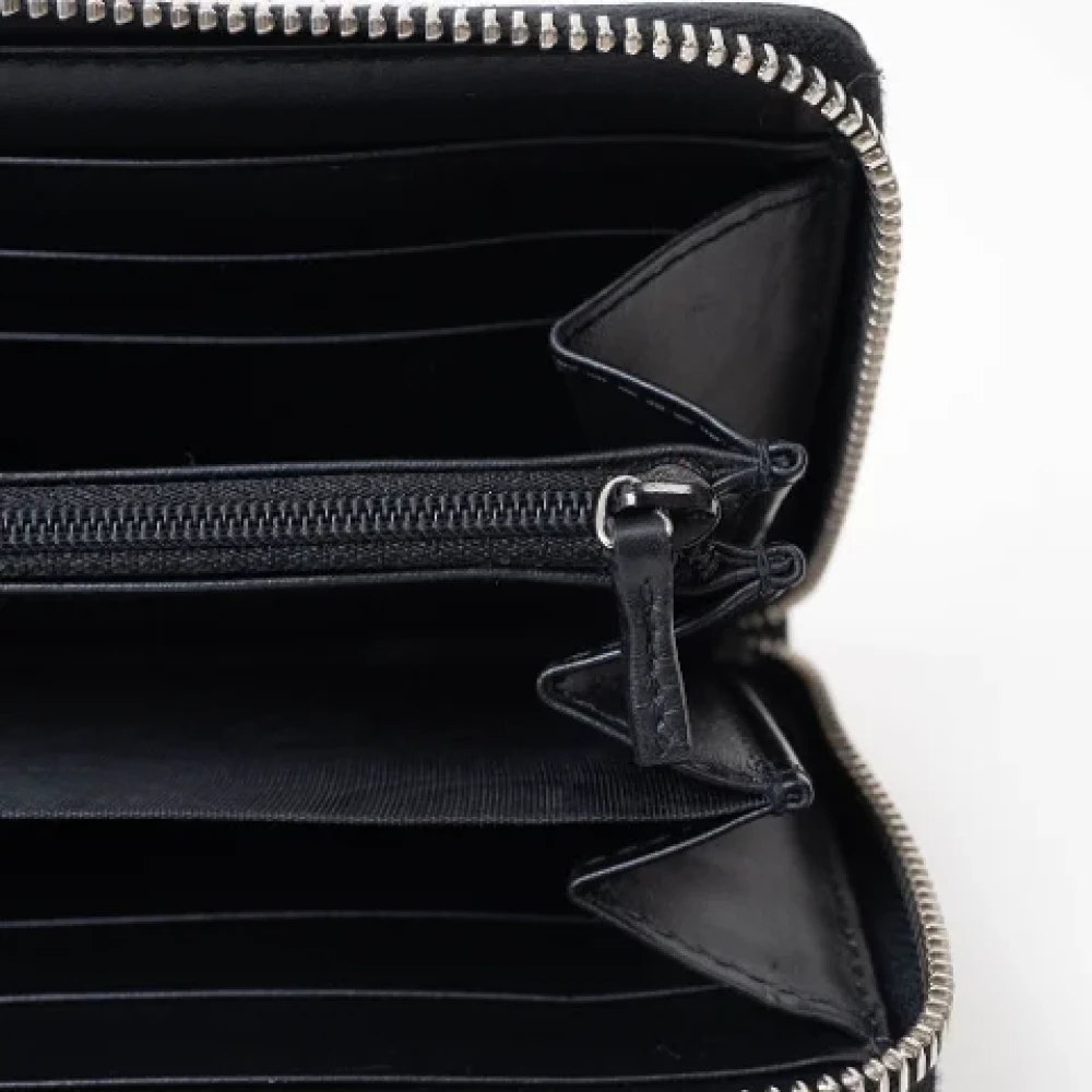 Gucci Vintage Pre-owned Leather wallets Black Dames