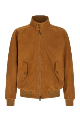 G9 Suede Harrington Jacket