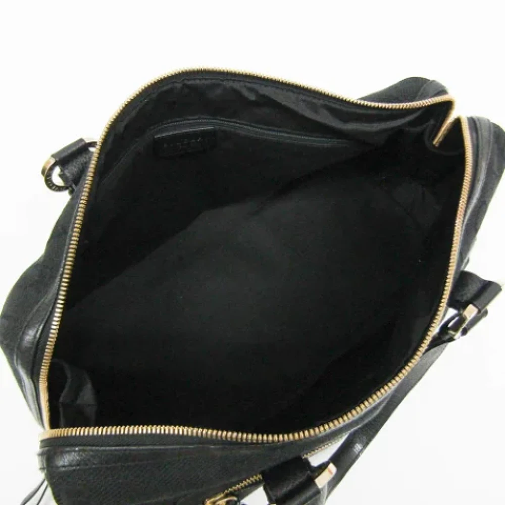 Bvlgari Vintage Pre-owned Canvas travel-bags Black Dames