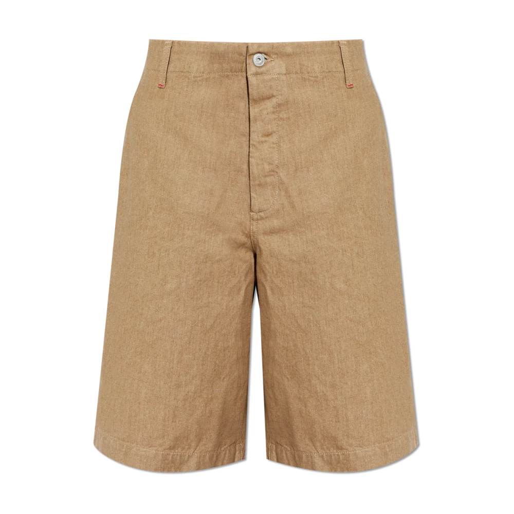 Jacquemus Beige Pastro Shorts - Male - Bermudas - W34 - Shorts