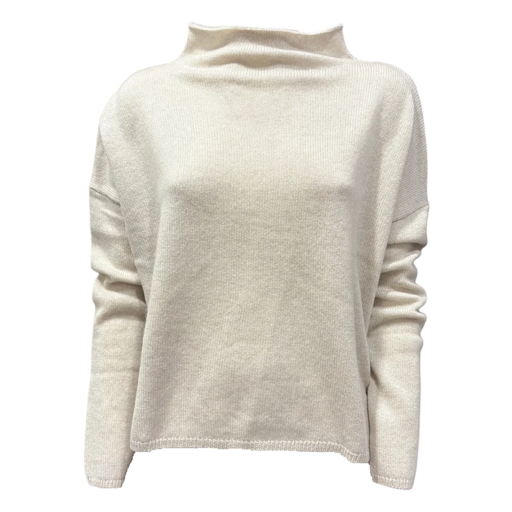 Lisa Yang Gezellig Sandy Sweater Beige Dames