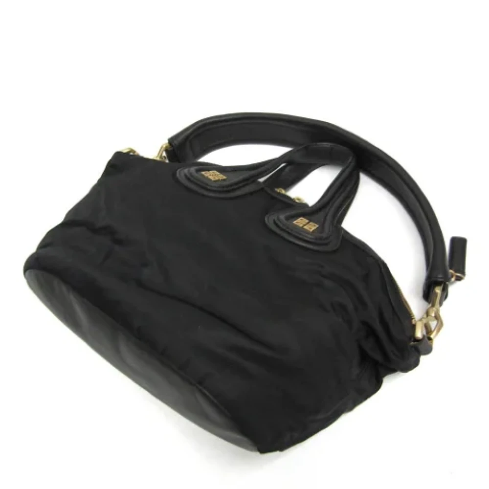 Givenchy Pre-owned Fabric handbags Black Dames