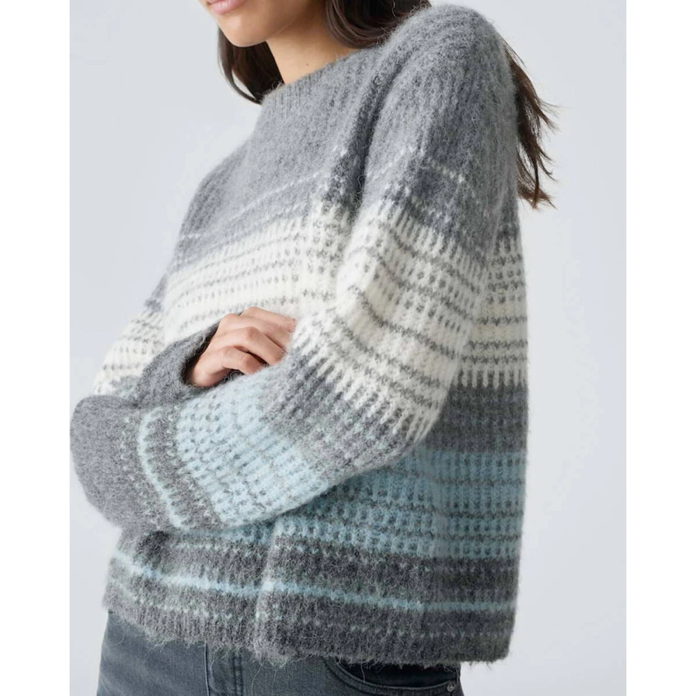 Opus Stijlvolle Pullover met Uniek Ontwerp Multicolor Dames