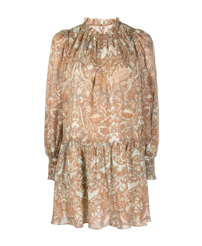 robe-mini-decontractee-multicolore-coton-viscose