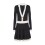 robe-noire-en-soie-et-nylon