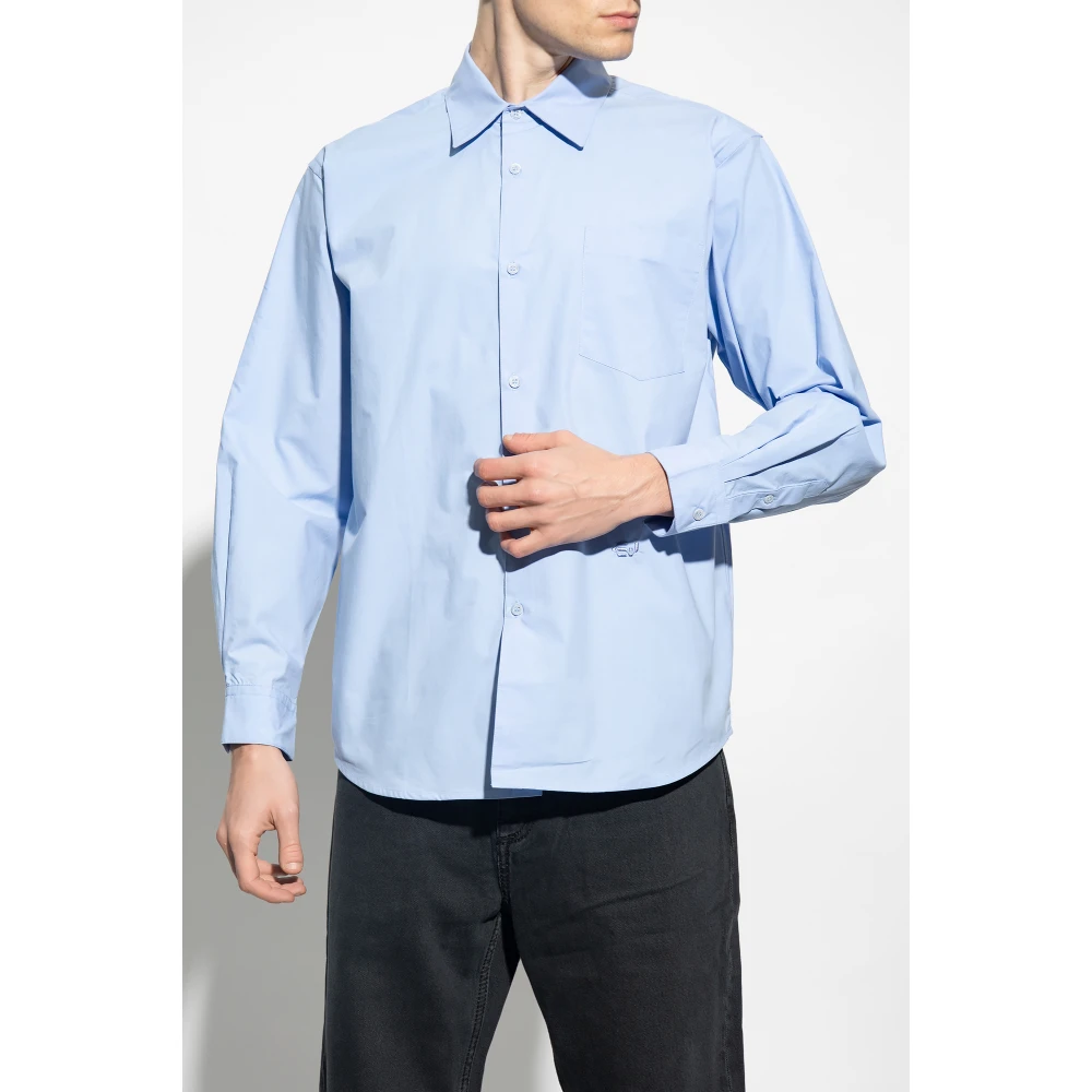 Eytys Otis shirt Blue Heren