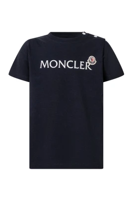 Logotyp T-shirt i bomullsblandning