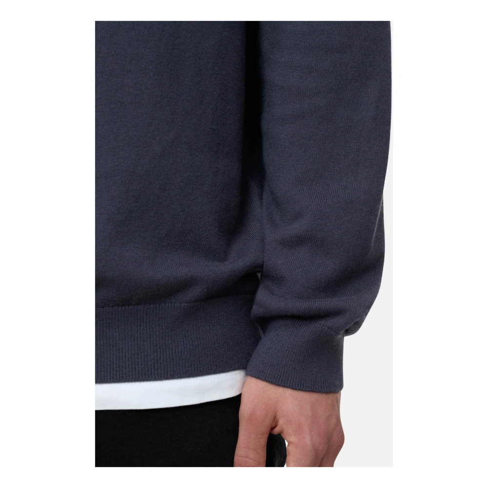 closed Katoen Cashmere Crewneck Sweatshirt Blue Heren