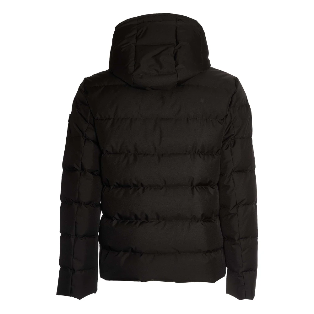 TOD'S Zwarte Donsjas voor Mannen Black Heren
