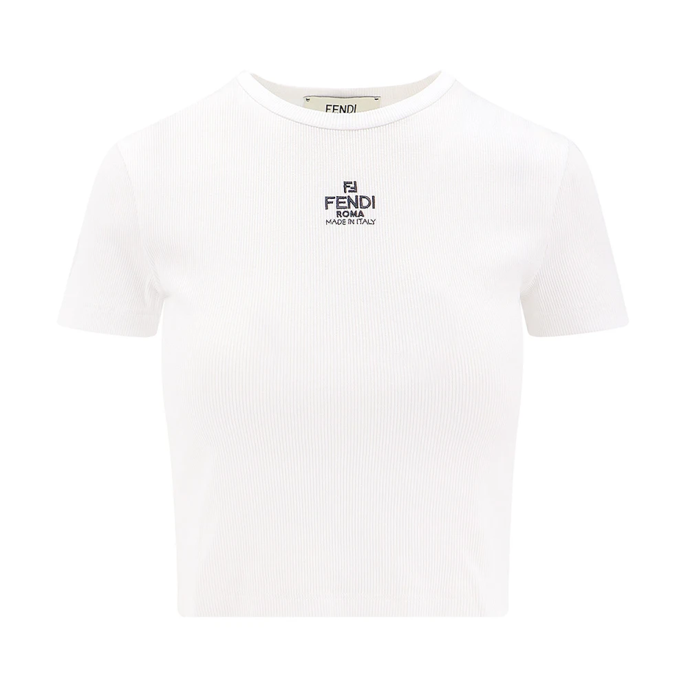 Fendi T-Shirts White Dames