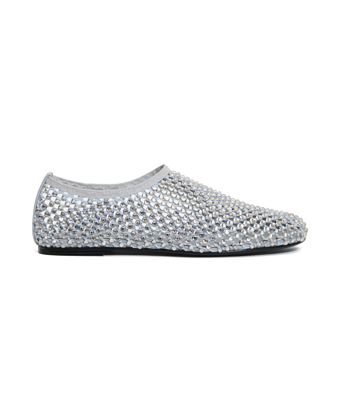 zilveren-mesh-strass-ballerina-schoenen