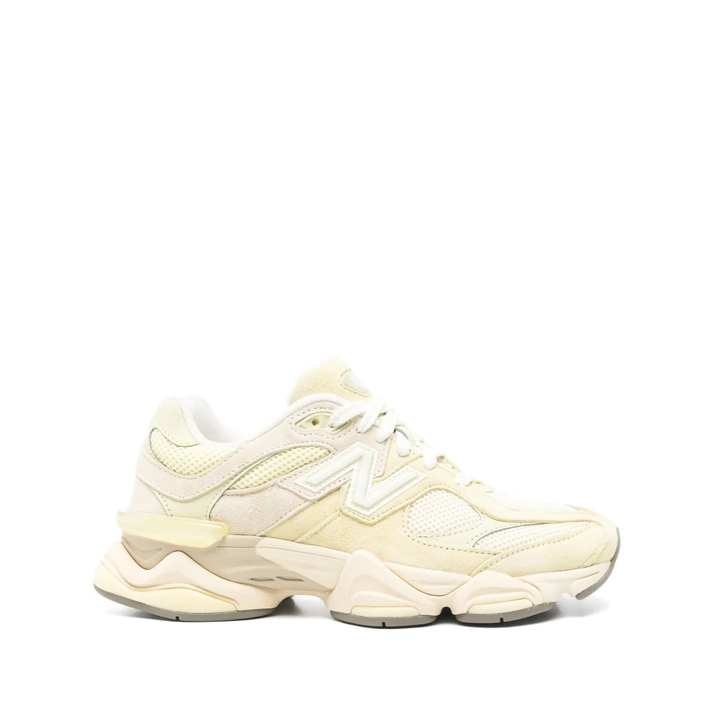 New Balance Chunky Rubberen Zool Sneakers Dames Schoenen Geel