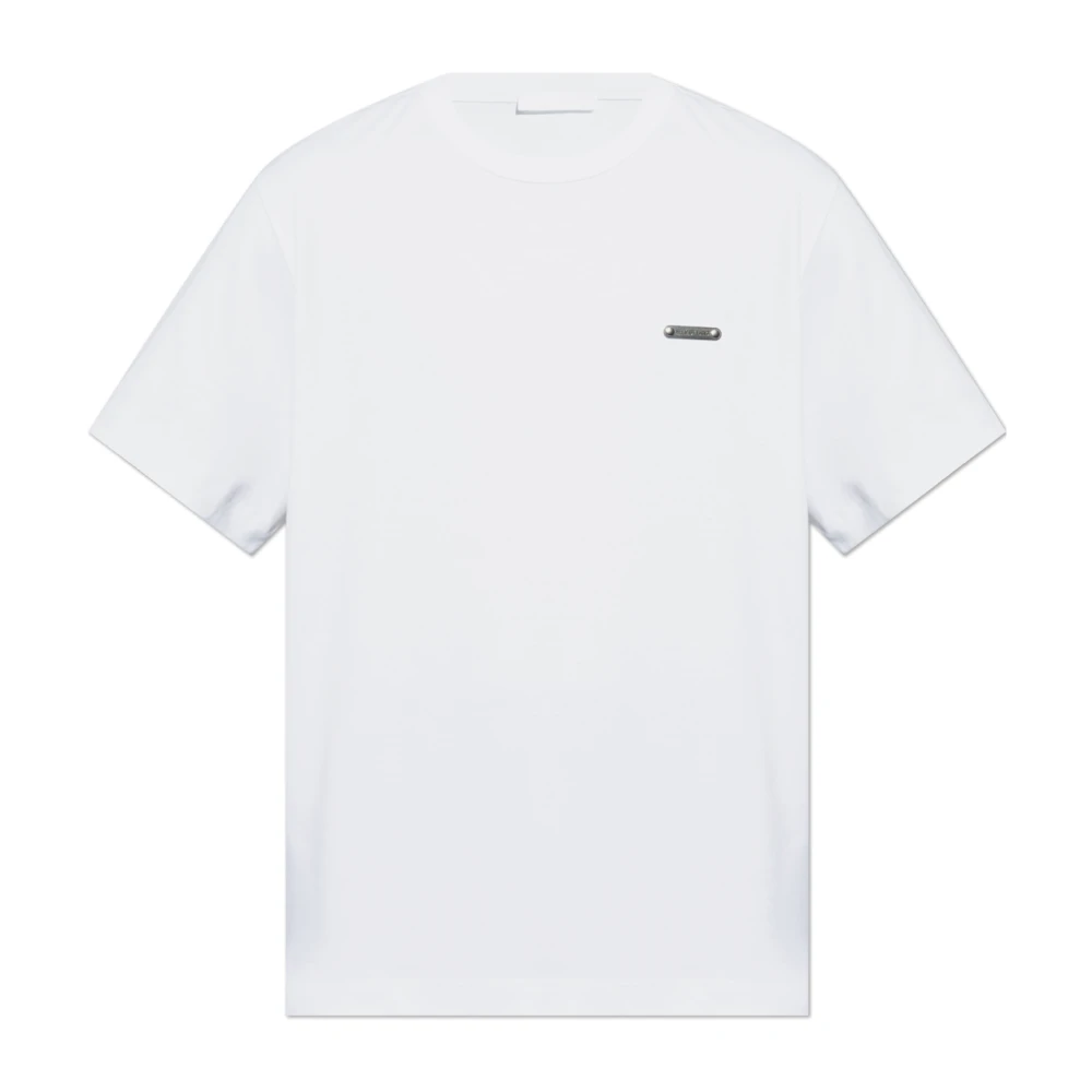 Helmut Lang T-shirt met logotoepassing White Heren