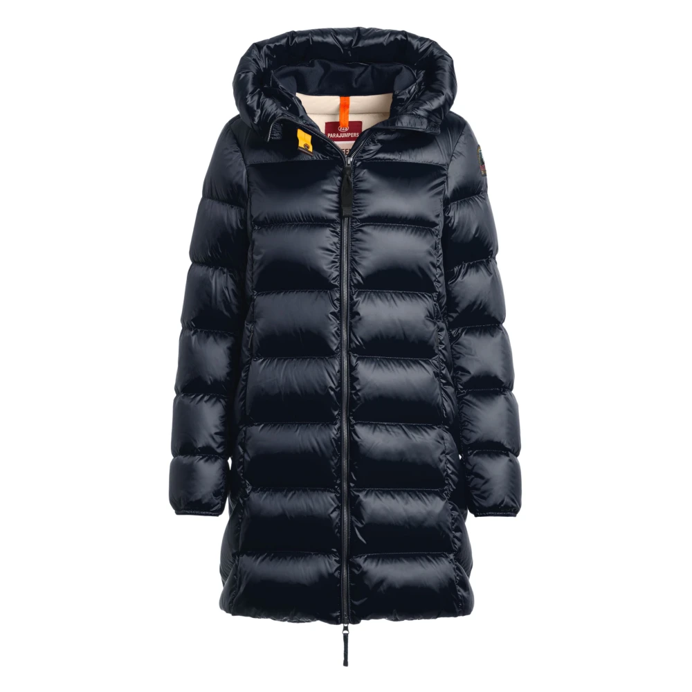 Parajumpers Gewatteerde Blauw Marine Jas Marion Model Blue Dames