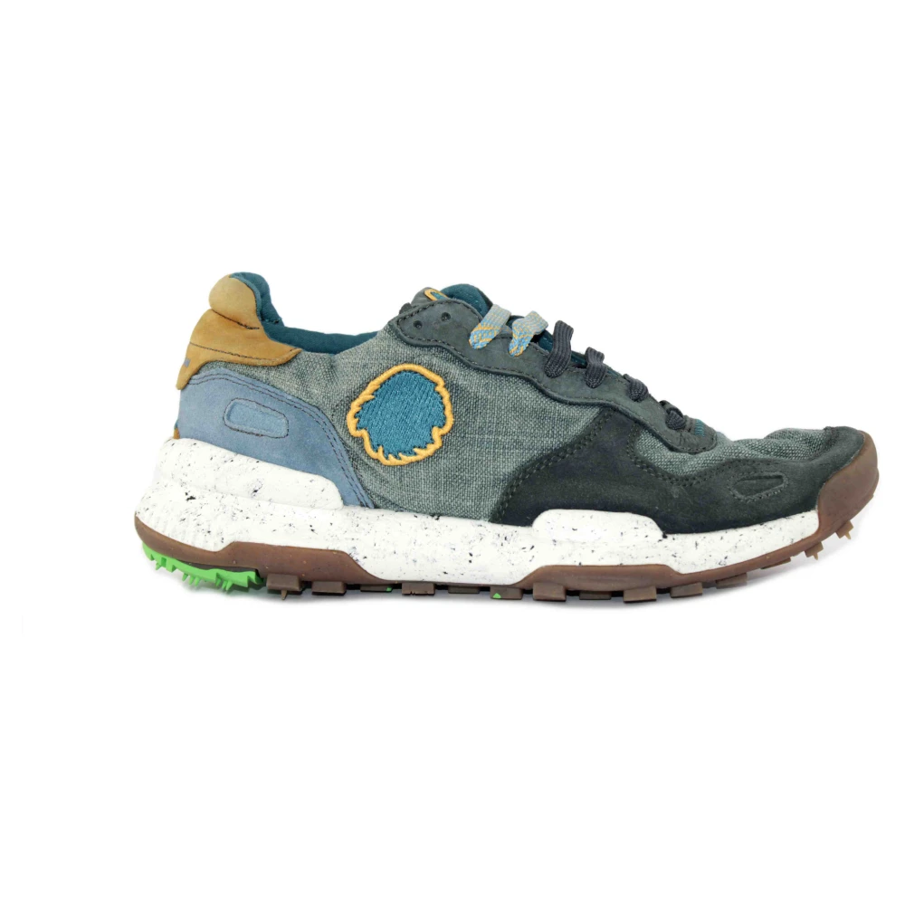 Satorisan Linnen Jeans Sneakers Heren Schoenen Veelkleurig Multicolor