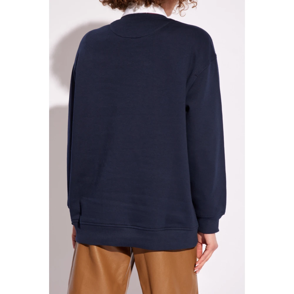 ETRO Sweatshirt met logo Blue Dames