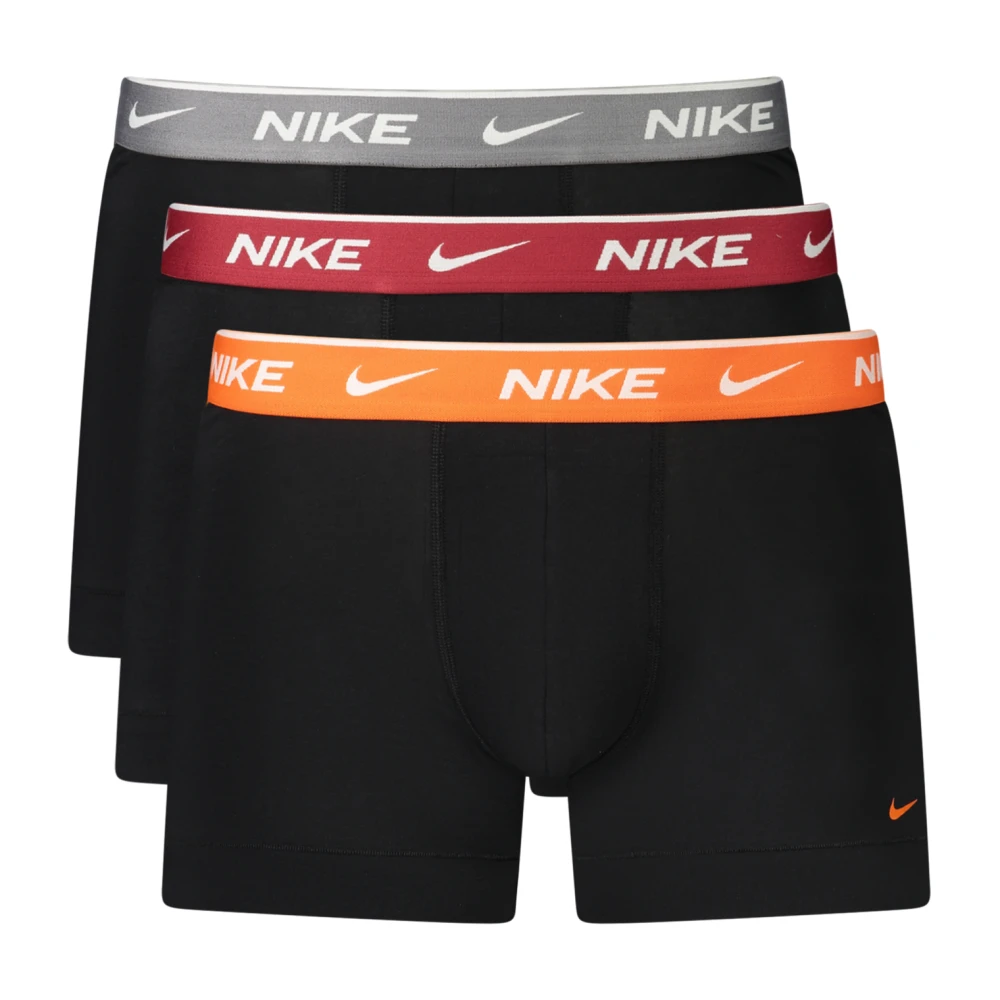 Nike Men's Black Socks, Xl, Trunk 3-Pack