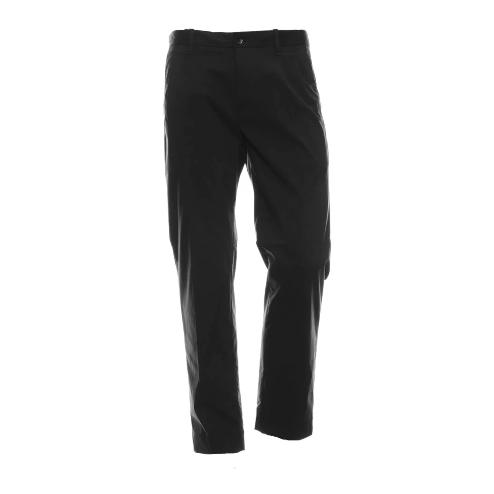 Nine In The Morning Vulcano Zwarte Stijlvolle Broek Black Heren