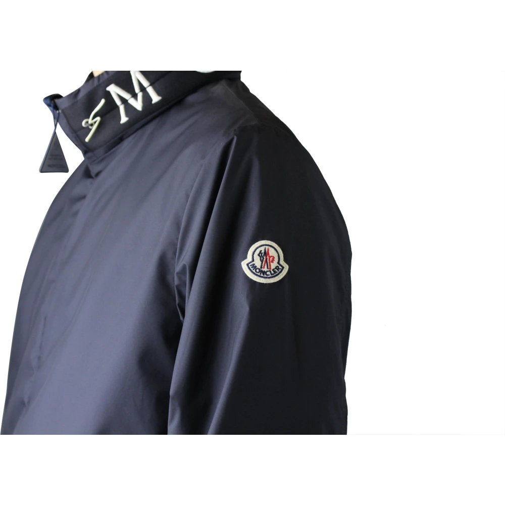 Moncler Gewatteerde jas 'Navy' Lichtgewicht avontuur Blue Heren