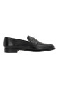 black-leather-penny-loafers