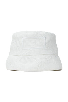 chapeau-seau-ivoire-avec-design-diamant-3d