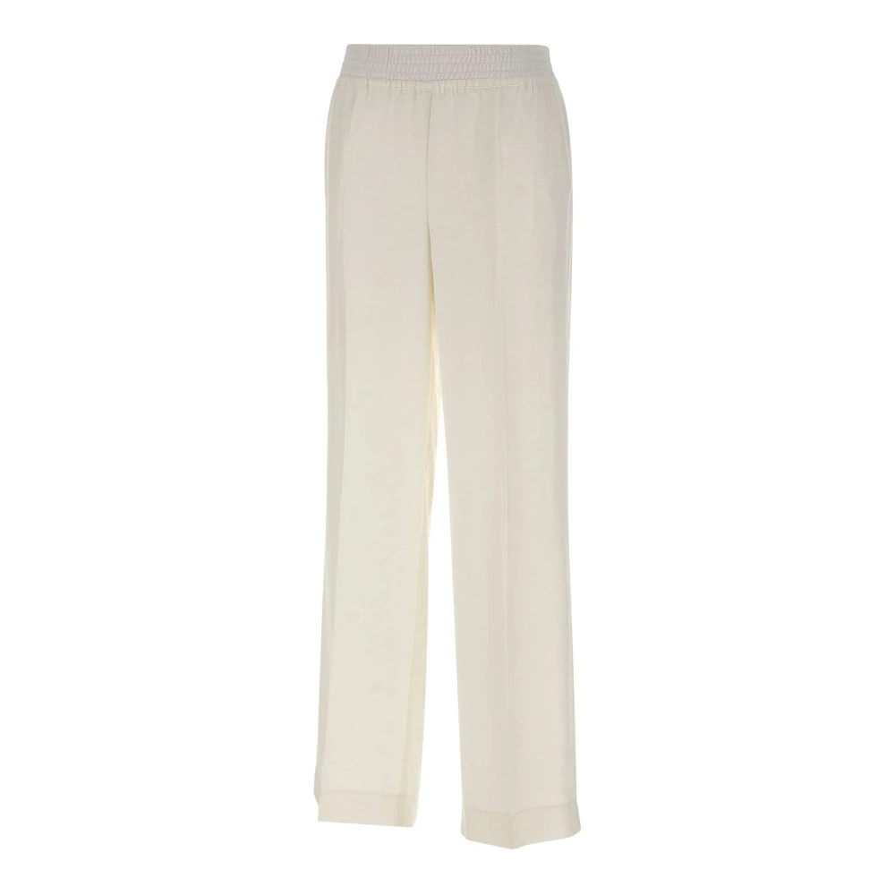 Birgitte Herskind White Wide Trousers, Female, M, Pinky Trousers