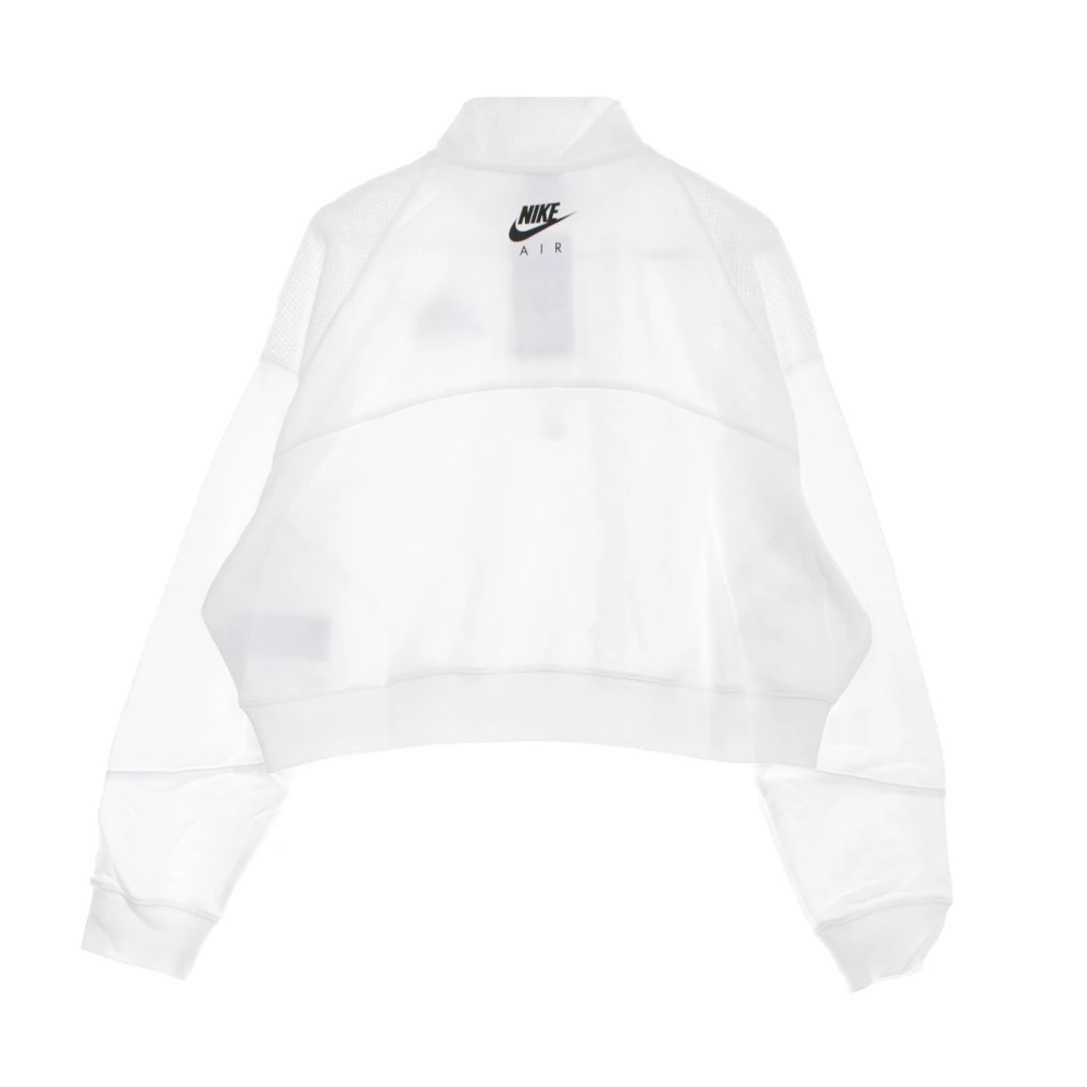 Nike Sportswear Hoge Hals Fleece Top White Dames