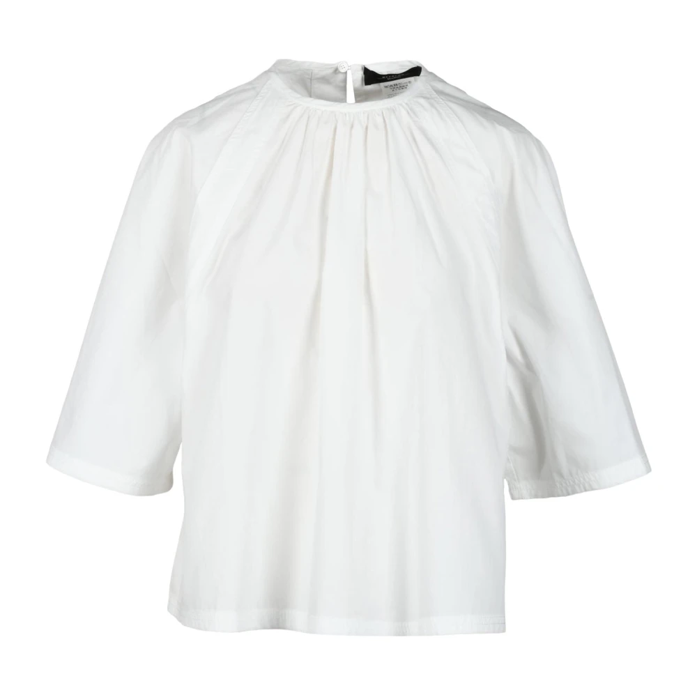 Max Mara Weekend Katoenen Weekend Blouse White Dames