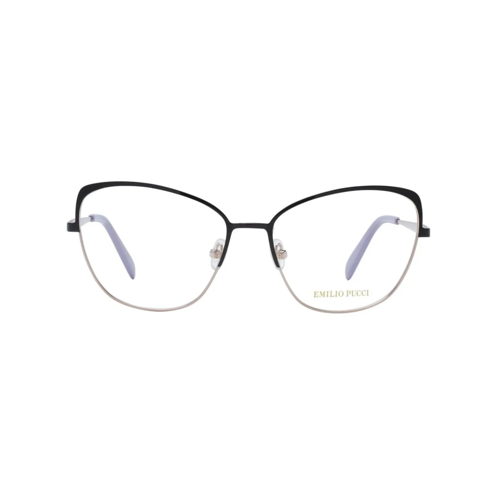 EMILIO PUCCI Zwarte Cat Eye Optische Frames Black Dames