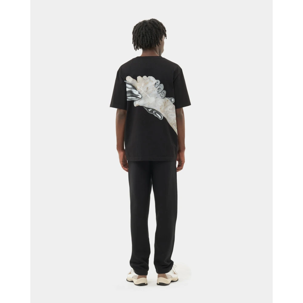 Filling Pieces T-shirt Handshake Elements Black Heren