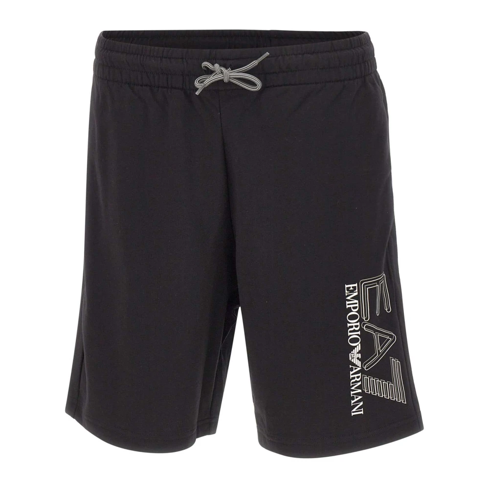 Emporio Armani Ea7 Svart Visibility Shorts